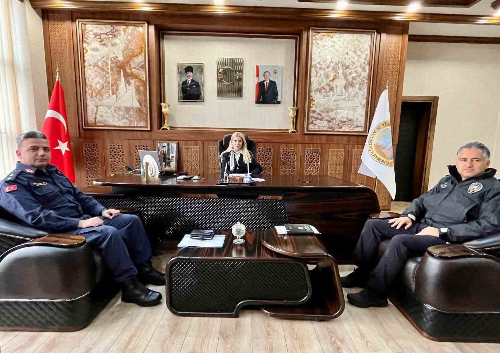 Altıntaş'ta asayiş toplantısı