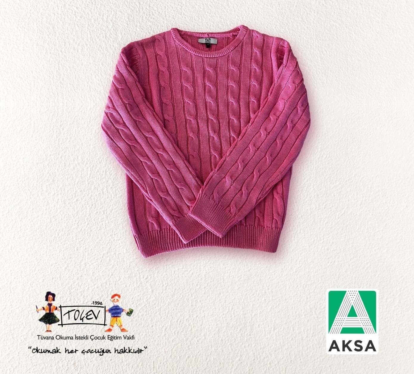 Aksa Akrilik ve TOÇEV'den çocuklara sıcak bir gelecek