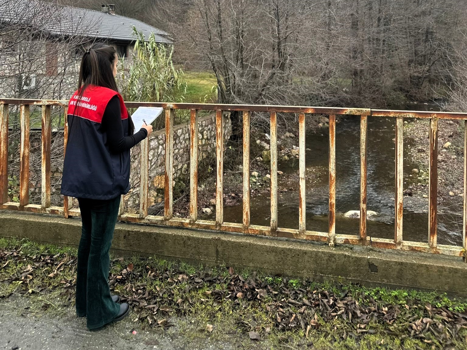 Demirköy'de akarsu denetimleri