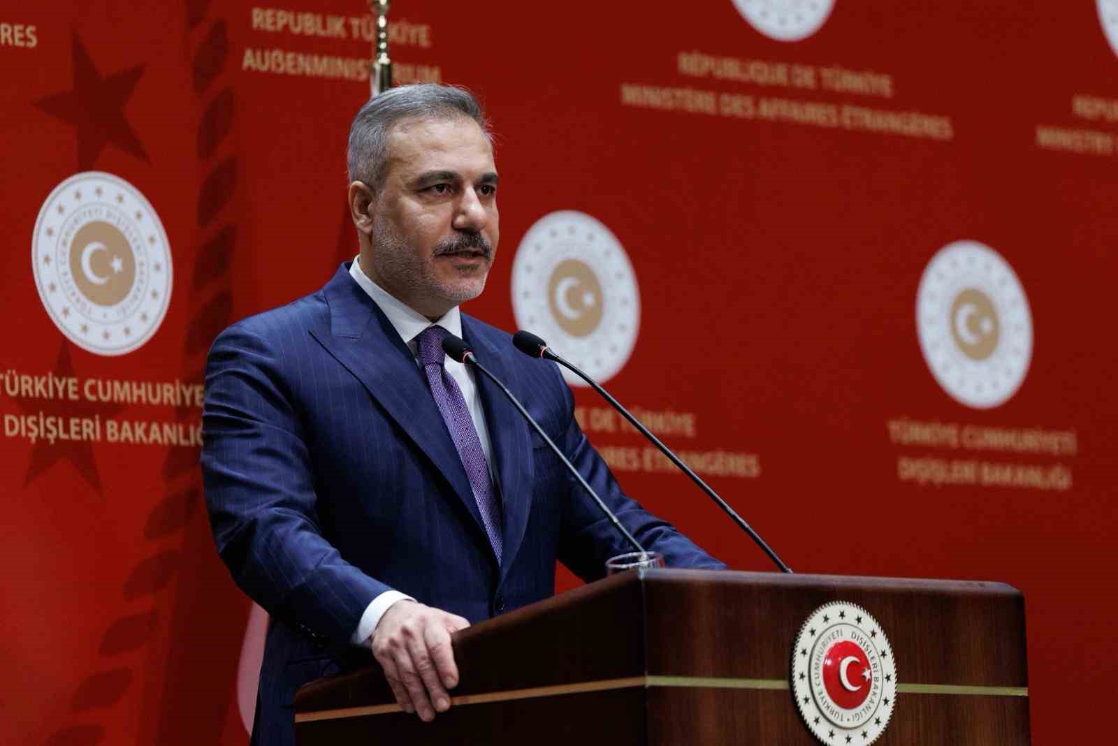 Dışişleri Bakanı Fidan: 'Önümüzde hedefler; 'Gümrük Birliği Anlaşması' nın güncellenmesi, 'Vize Serbestisi Anlaşması' nın devreye girmesi'