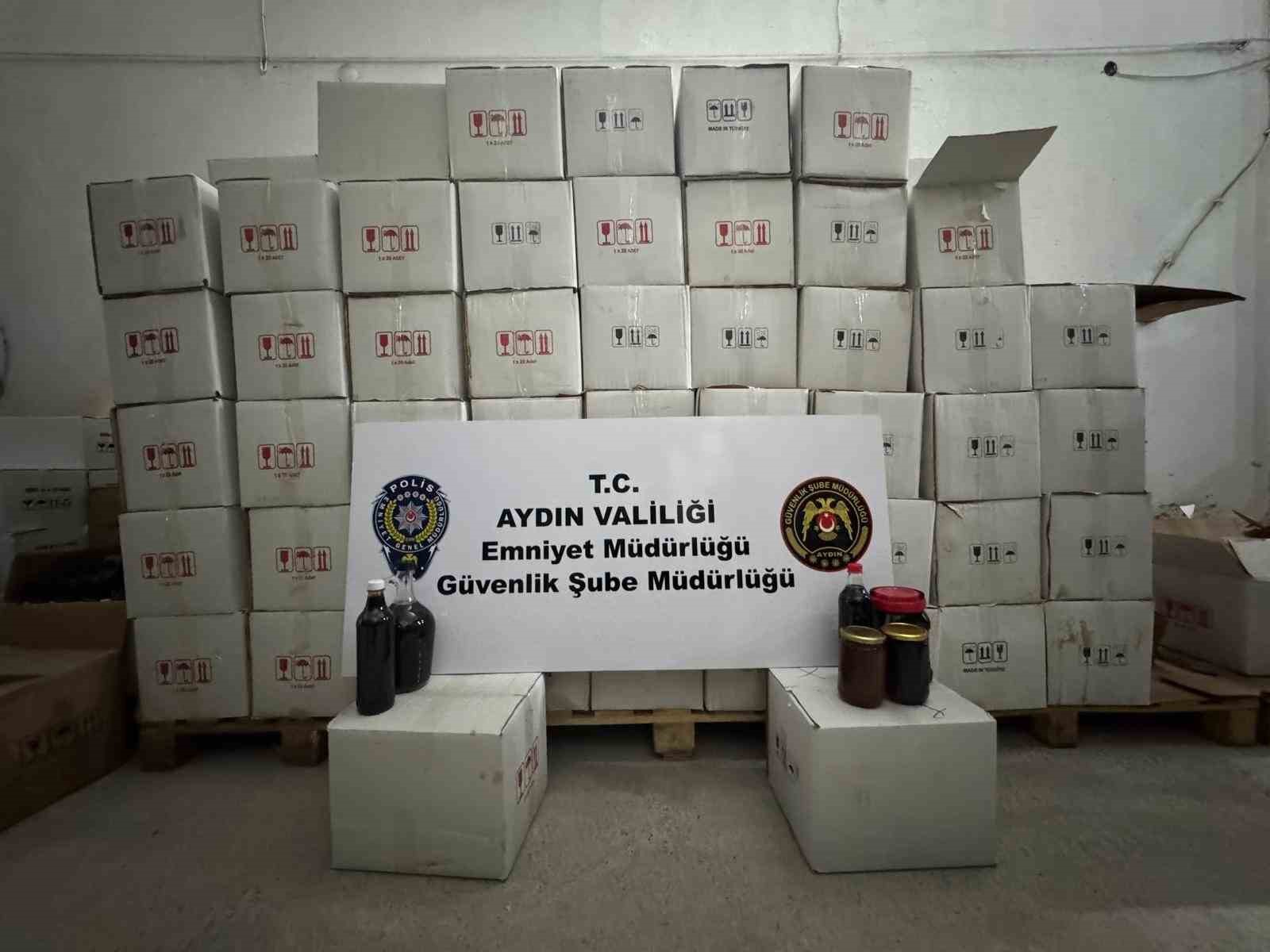 Aydın'da sahte gıda operasyonu