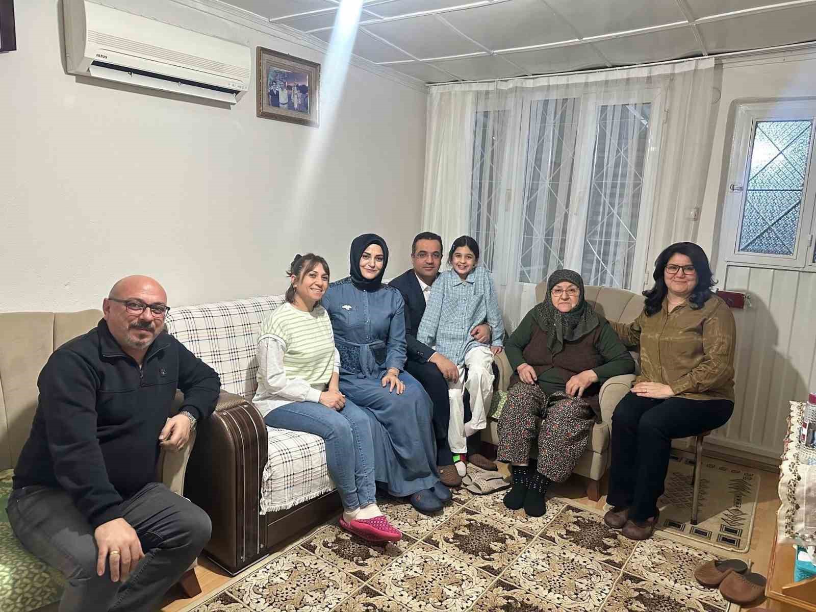 Kaymakam Dalak'tan şehit annesine vefa