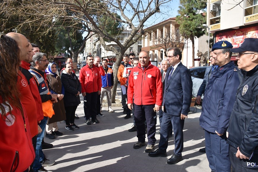 Salihli'de afet bilinci seferberliği