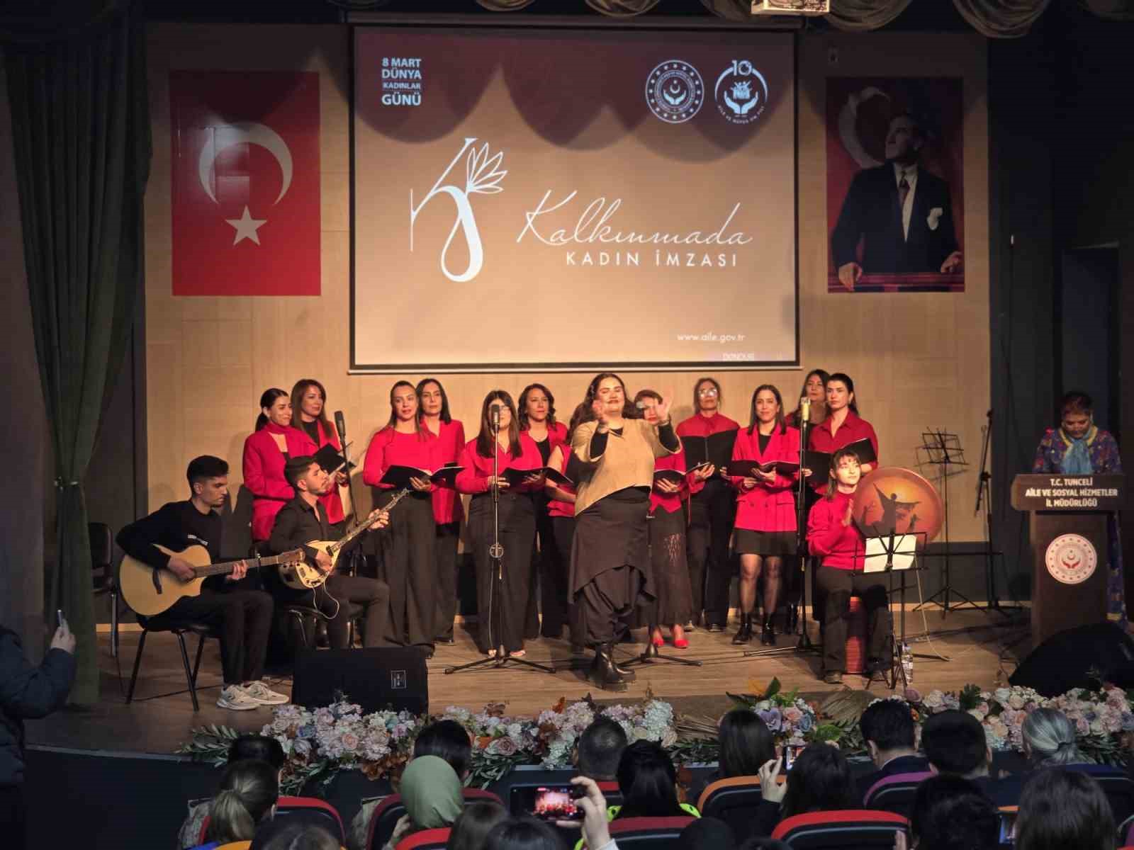 Tunceli'de 8 Mart etkinlikleri