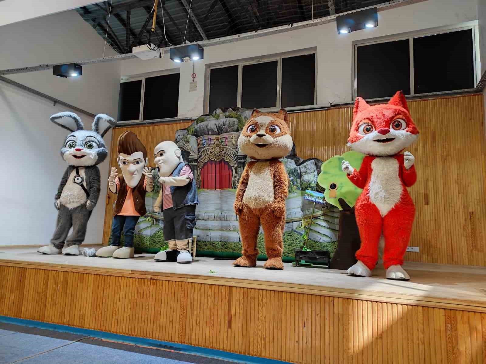 Türkeli'de 'Akıllı Tavşan Momo' ile çevre bilinci kazandırıldı