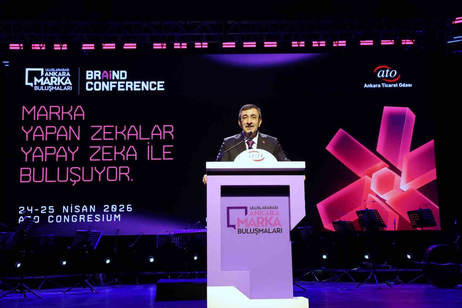 Cumhurbaşkanı Yardımcısı Yılmaz: 'Hedefimiz çok daha güçlü bir şekilde Ankara'yı teknoloji üreten, değer oluşturan ve güçlü bir marka kimliği taşıyan bir şehir konumuna taşımaktır'