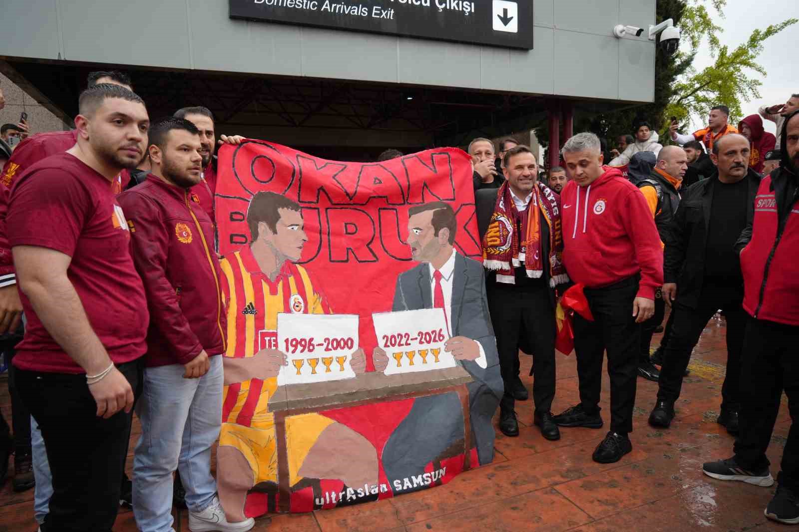 Galatasaray, Samsun'a geldi