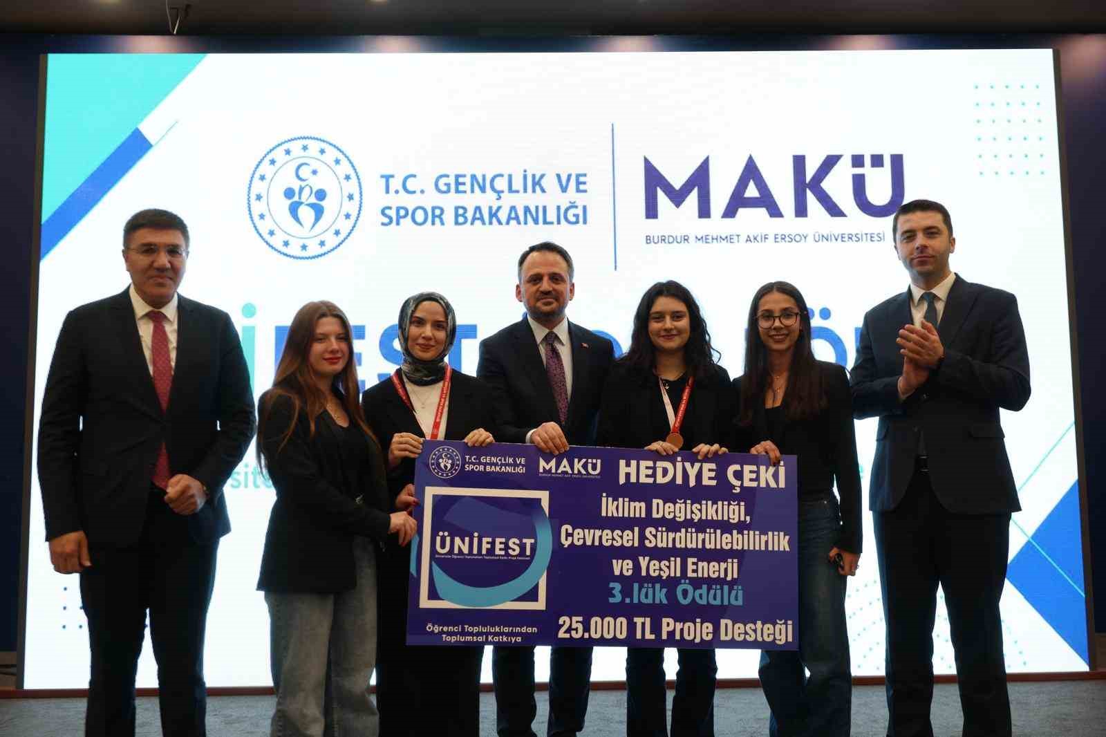 BTÜ'lü öğrencilerden ÜNİFEST'te 3 kategoride derece