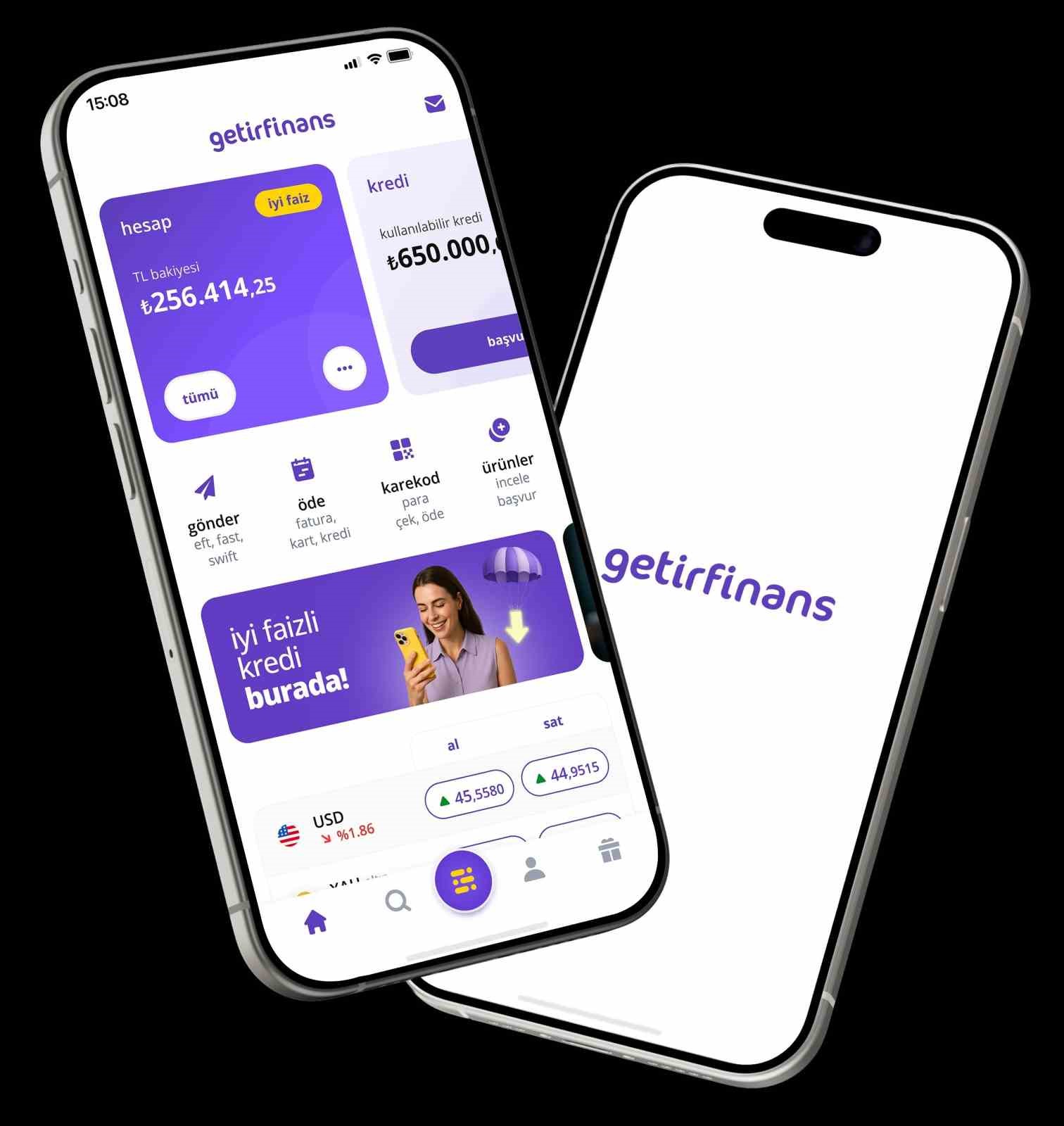 GetirFinans'ın kullanıcı odaklı tasarımına uluslararası ödül