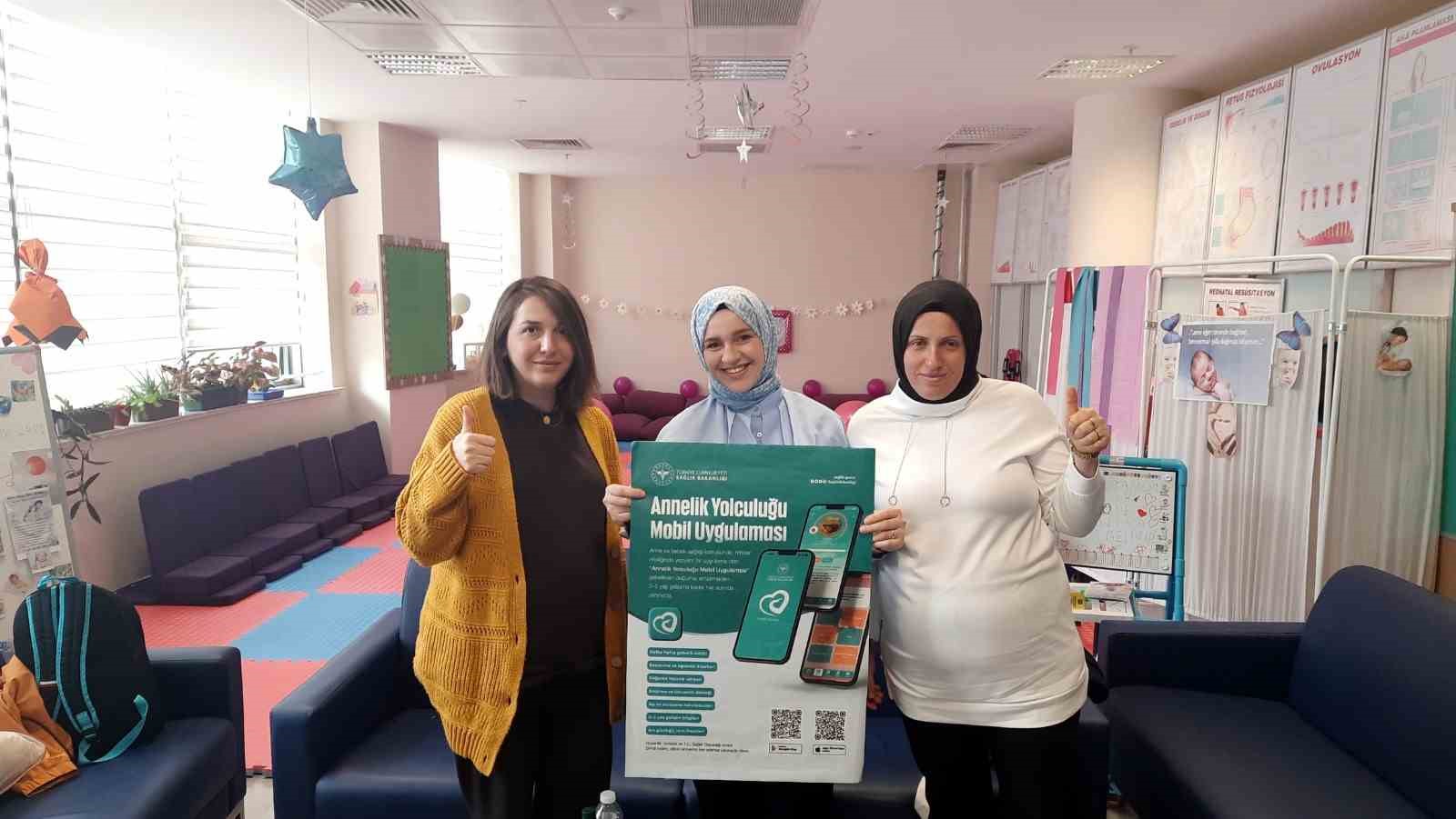 Anne adayları 'Her Gebeye Bir Ebe' uygulamasıyla korkularını yeniyor