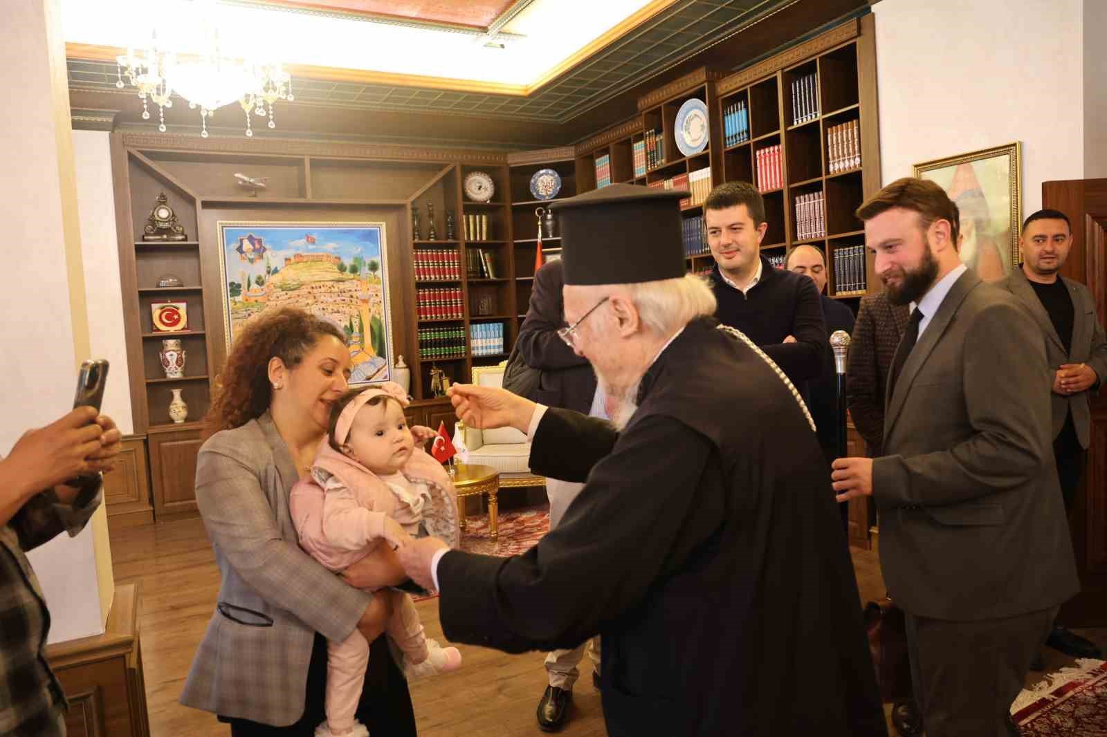 Fener Rum Patriği Bartholomeos Nevşehir'de temaslarda bulundu