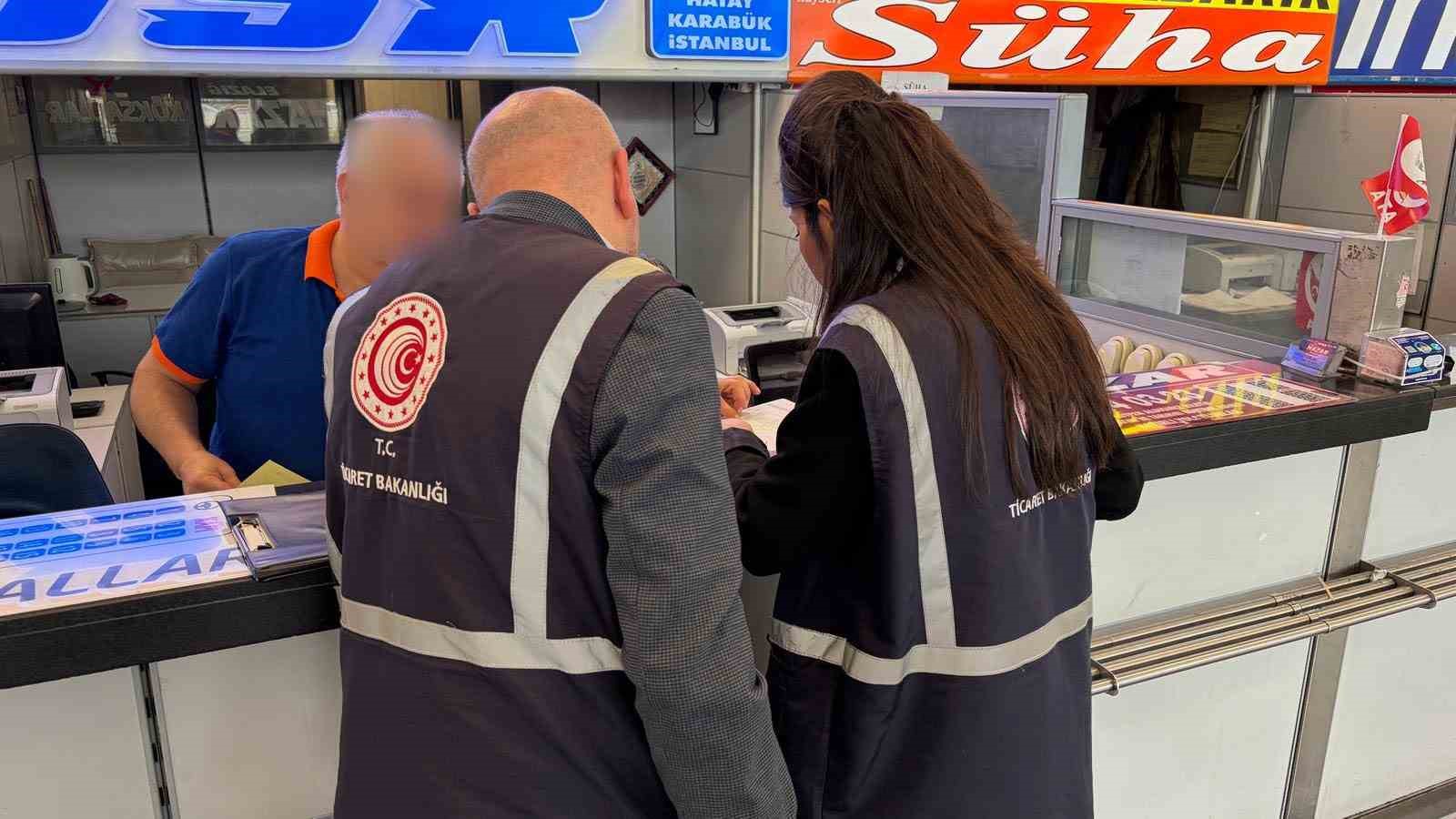 Otobüs Firmalarına Ve Sebze Hallerine Sıkı Denetim