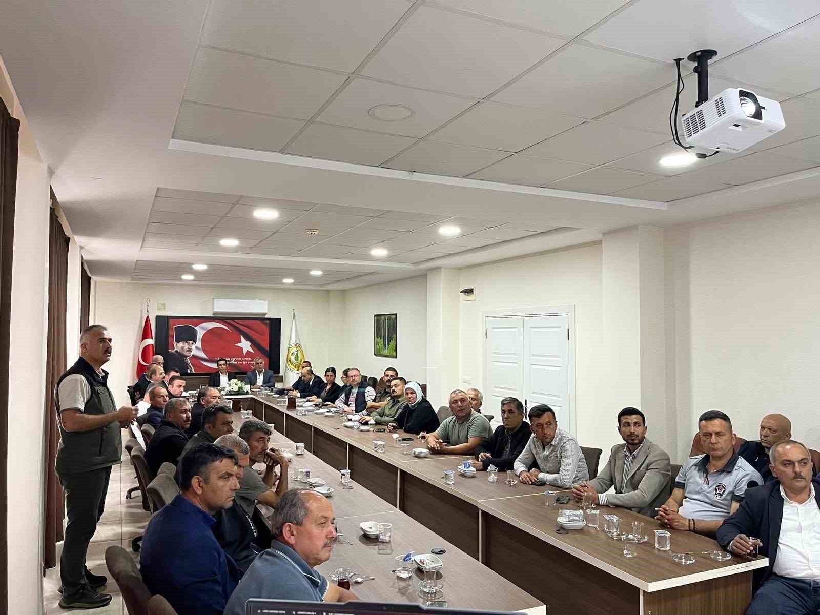 Bozyazı'da Orman Yangınlarına Karşı Koordinasyon Toplantısı yapıldı