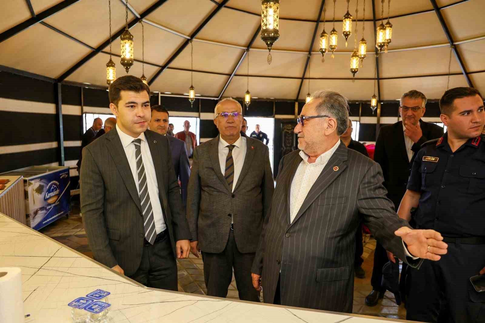 Çameli'nde Yörük Çadırı hizmete açıldı