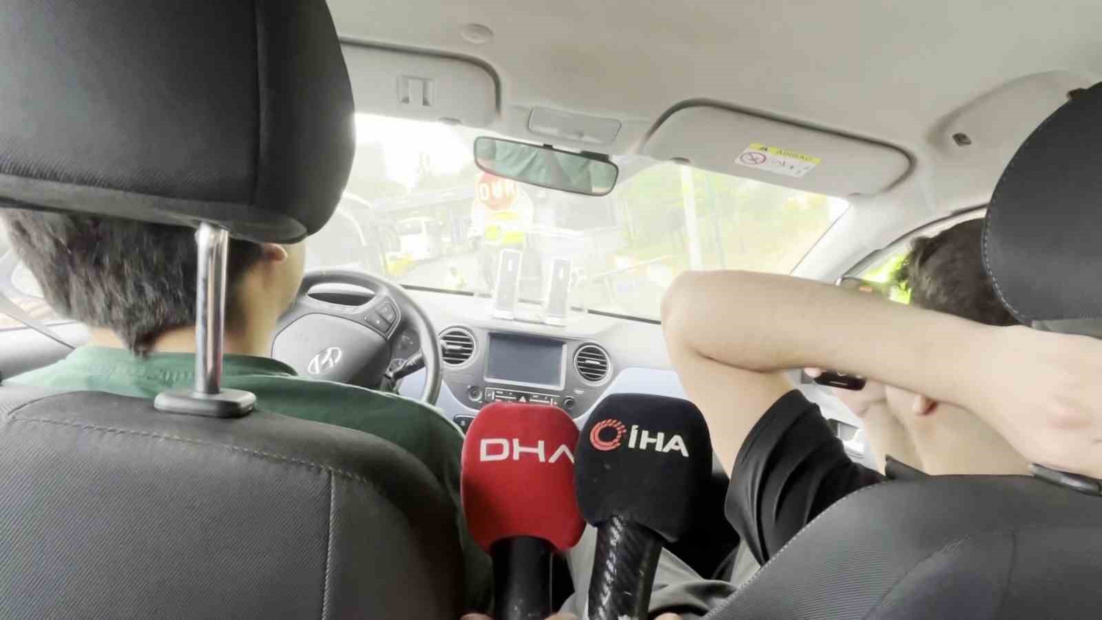 15 Temmuz Demokrasi Otogarı'nda yolculara emniyet kemerinin önemi simülasyon aracı ile anlatıldı