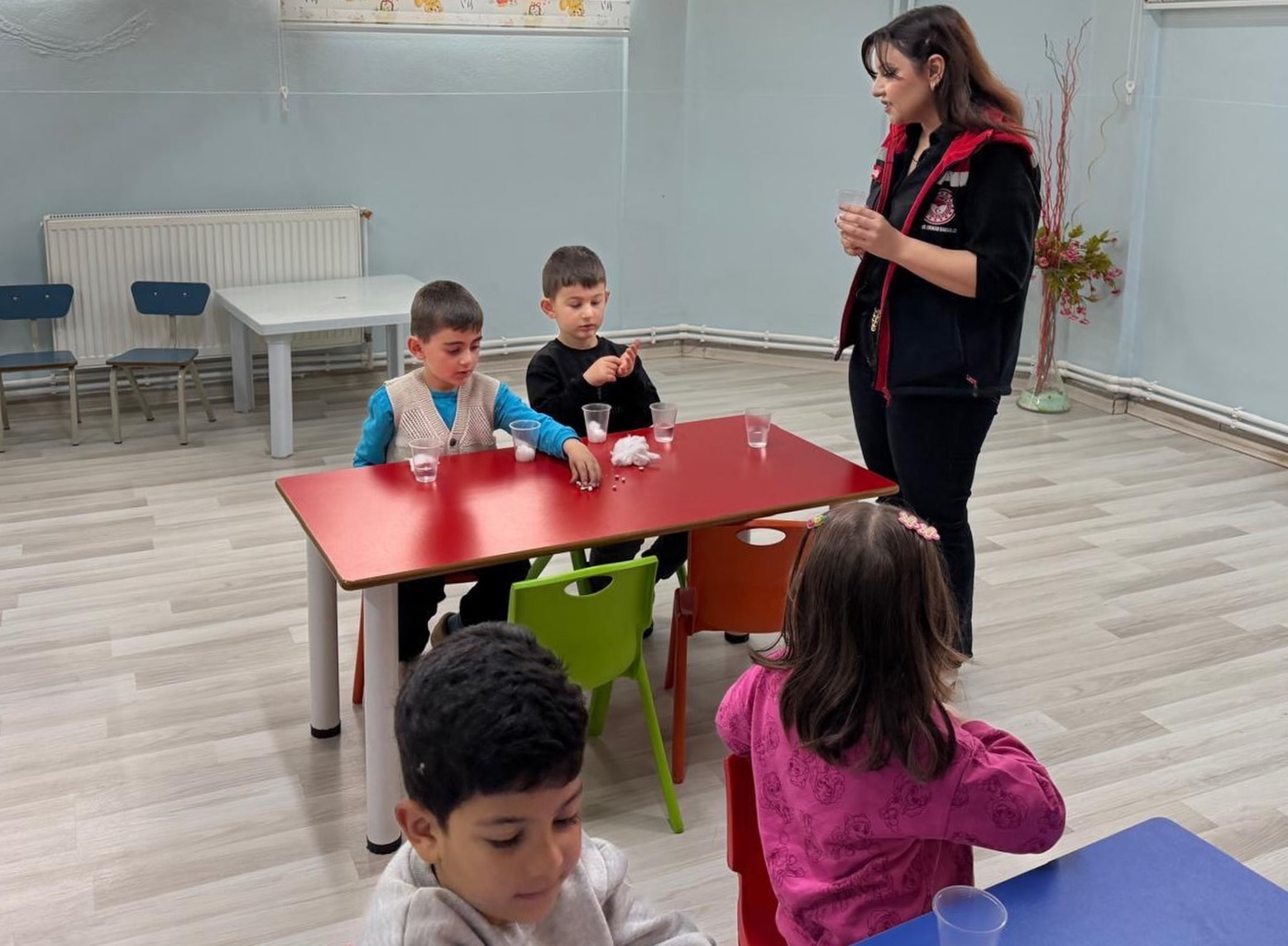 Aydıntepe'de miniklere ata tohumunun önemi ve ekolojik tarım anlatıldı