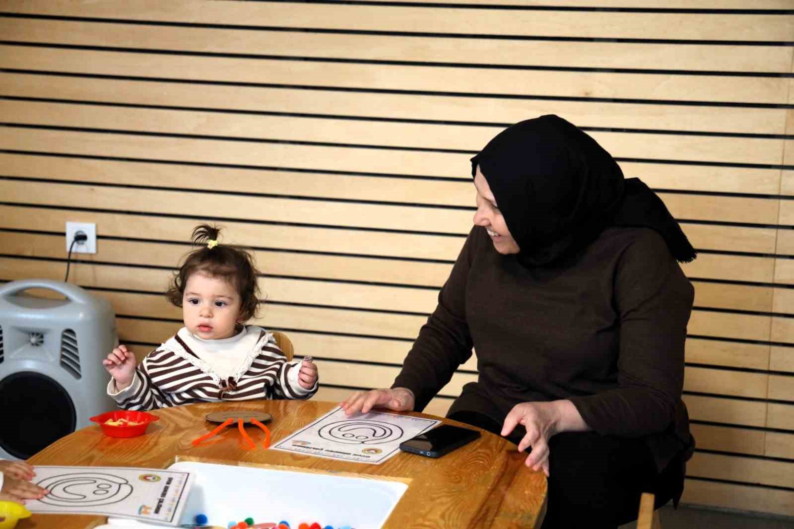 'Ebeveynli Oyun Grubu' projesine ailelerden yoğun ilgi